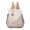 Beige, variant on Trendy Flower Embroidered Backpack Literary Chinese Style Women's Backpack Large Capacity Travel Handbag Shopping Knaps