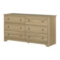 thumbnail image 2 of South Shore Vito 6-Drawer Dresser for Adult, in Natural Ash, 2 of 12