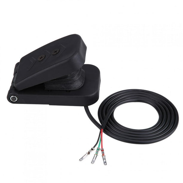 Pedal De Freno, Plástico Negro ATV Acelerador De Pie Control De Velocidad Del Acelerador Pedal De Freno Para Bicicletas Eléctricas, Scooters, ATV