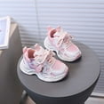 thumbnail image 5 of Toddler Girls Sneakers With Breathable Sports Shoes Closure Dad Shoes Girls, 5 of 8