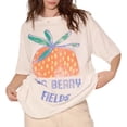 thumbnail image 2 of Trendfront Womens Summer Crew Neck Short Sleeve Tops Fruit Graphic Pattern Printed Tees Casual Everyday Style Apparel T-Shirts, 2 of 6