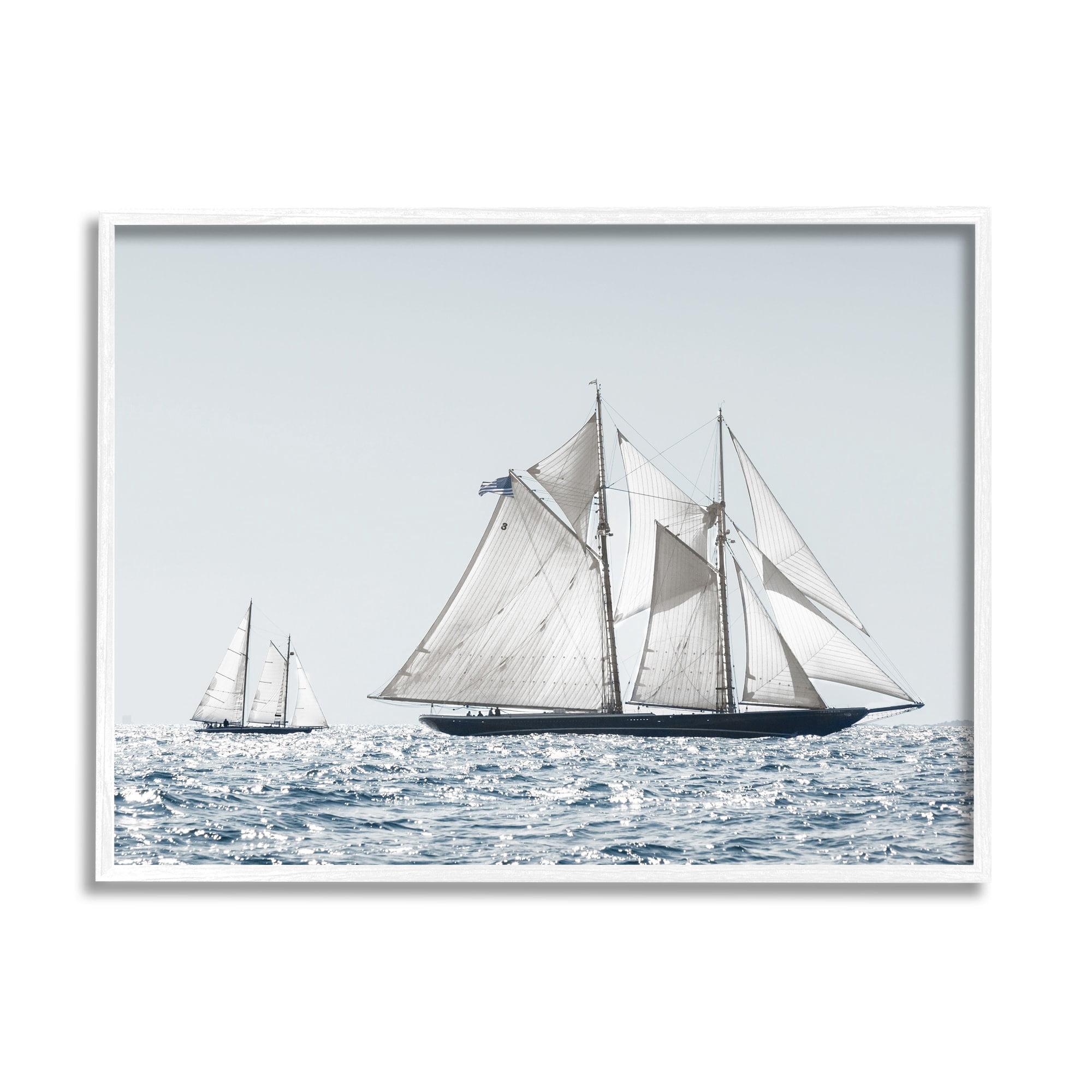 Stupell Industries Traditional Sailboat Vessel Boat on Water Photography, 14 x 11, Design by Danita Delimont