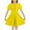 Yellow, variant on snilers Girls Dresses Puff Sleeve Summer Dress Pleated Button Down Knee Length Dresses A-Line Beach Swing Sundress Size 5-15 Years