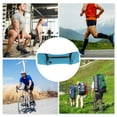thumbnail image 6 of Unique Bargains 1 Pc Multifunctional Running Belt Zipper Sports Waist Bag for Sports Phone Keys Light Blue, 6 of 6