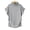 Light Gray#25, variant on HAJWOH Women's Half Turtleneck Sleeve T-Shirt Solid Color Mock Neck Dolman Short Sleeve Top Casual Fashion Loose Shirt