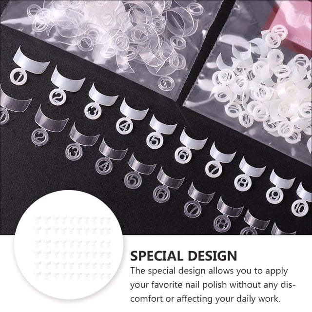 Milisten 500Ud Plum Nail Accessory Accesorios Para De Durable