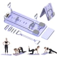 thumbnail image 1 of IMFit Pilates Reformer Board for Home | Foldable Pilates Equipment with Built-In Timer | Pilates Kit for Core and Lower Body Workouts | Pilates Board with Resistance Ropes for Women & Men (Lite), 1 of 7