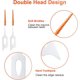 thumbnail image 5 of 200 Pieces Interdental Brushes, Double Sided Silicone Interdental Brush, Soft Silicone Toothbrush Dental Floss Cleaning Tool, Oral Hygiene Toothpick (, 5 of 5
