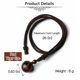 thumbnail image 5 of Collar de ojo de tigre de 16 mm con colgante de obsidiana natural y amatista adecuado para hombres y mujeres, 5 of 6