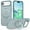 Lake Blue, variant on Magnetic for iPhone Air Case [Compatible with Mag-safe] with Stand, [Military Grade Drop Protection] Shockproof Translucent Back Slim Protective