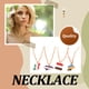 thumbnail image 5 of Qarigey Collar gargantilla para mujer: agregue instantáneamente estilo a cualquier atuendo Collar de acero inoxidable Collares para mujer Type2 NO2, 5 of 6