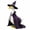 #1Multicolor, variant on 23 Inch Halloween Goose Costume, Witch Cape & Hat Set for Porch Decor for Halloween Thanksgiving, Yard Garden Ornament
