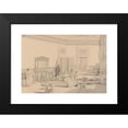 thumbnail image 2 of Sir Charles D'Oyly 14x11 Black Modern Framed Museum Art Print Titled - Drawing Room, Casino Pecori (1841), 2 of 5