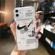 thumbnail image 2 of Para iPhone 6 6s 7 8 Plus 7 8 SE 2020 X XS XR Max 11 11 Pro Trendy Air Jordan Broken Case Clear Soft Silicone Funda, 2 of 4
