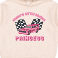 thumbnail image 3 of Inktastic Daddy's Racing Princess Pink Race Car Toddler Hoodie, 3 of 4