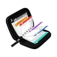 thumbnail image 2 of Liaiai Waterproof Pill Organizer with Zippered Pill Pouches For A7 Binder, Large Weekly Medicine Organizer, Color-Coded Reusable Travel Pill Storage System, 2 of 5