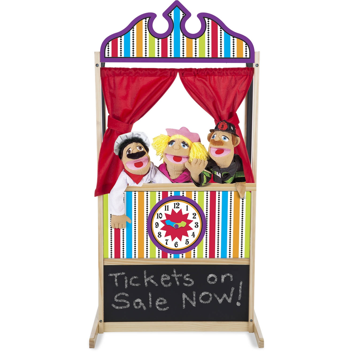 melissa and doug deluxe puppet theater