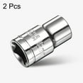 thumbnail image 3 of 2pcs 12 Point Socket 1/2" Drive by 13mm Metric CR-V Steel Shallow Sockets, 3 of 7