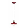 thumbnail image 2 of B&P Lamp® Mid-Century Modern Fabric Shade Fixture (Satin Black), 2 of 5