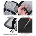 thumbnail image 6 of Slhenay Flash Drive Case USB Storage Case USB Holder Storage Bag, Electronic Accessories Organizer for USB Flash Drive, USB Case, Thumb Drive Caes, Jump Drive Case, USB Organizer, Black, 6 of 6