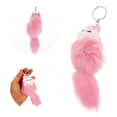 thumbnail image 3 of Masteelf 1pc Fashionable Key Ring Key Pendant Key Decor Bag Pendant Plush Keychain, 3 of 8