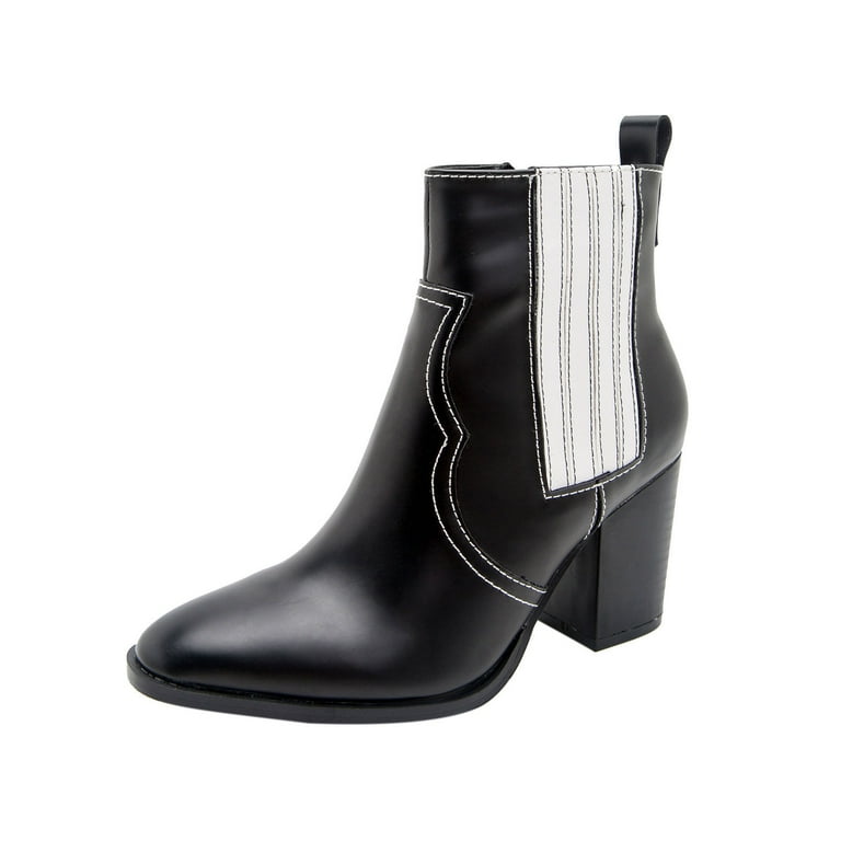 Ladies dress ankle clearance boots