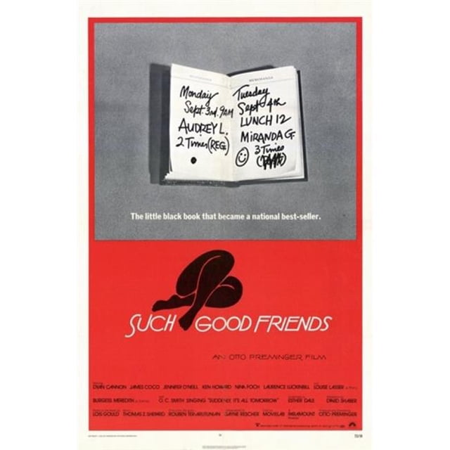 Pop Culture Graphics MOV243130 Such Good Friends Movie Poster, 11 x 17