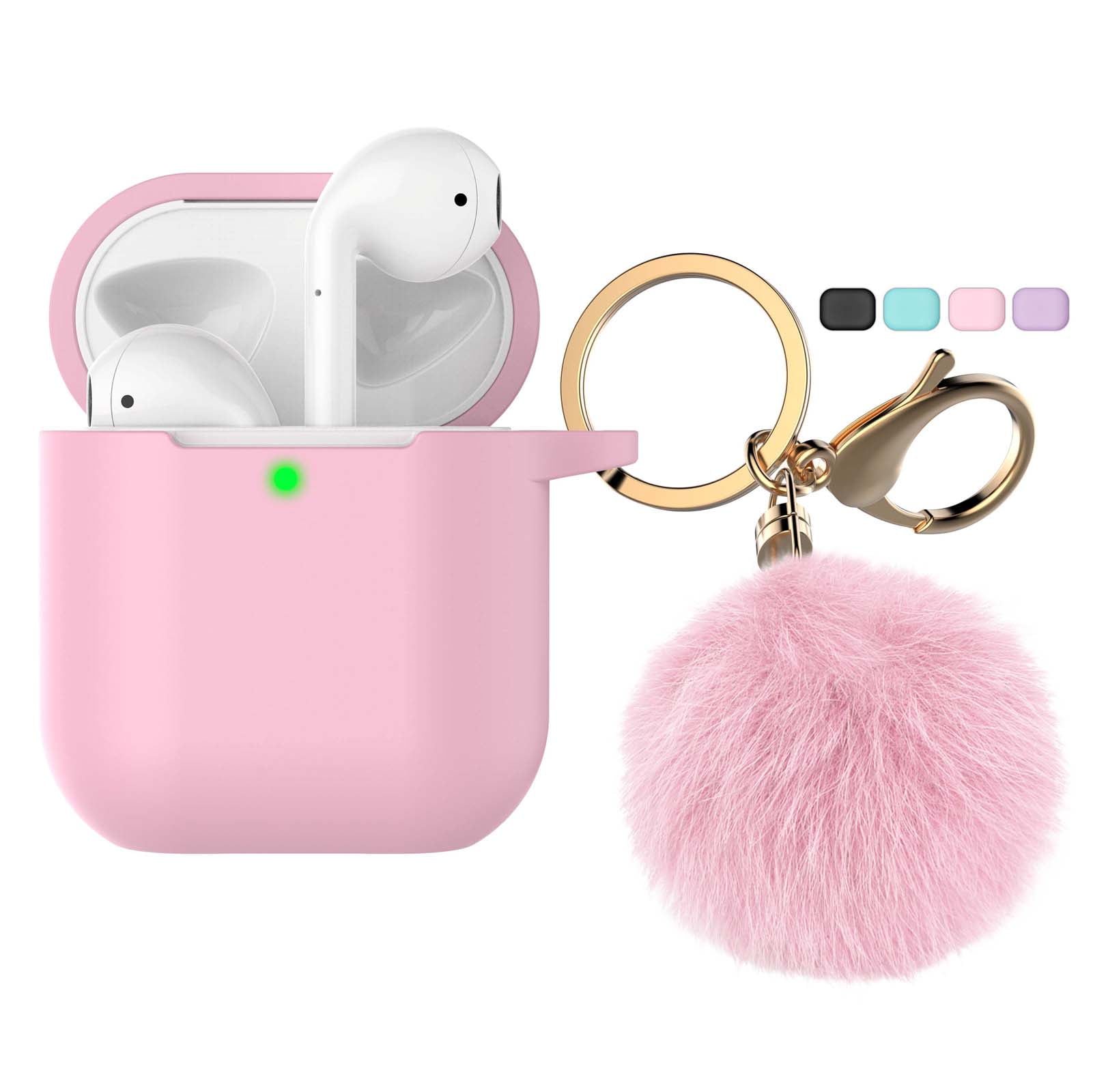 Airpods Silicone Case fur Ball for Airpods 1st, Tekcoo Protective ...