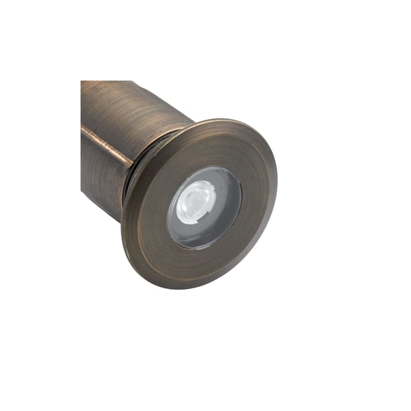 Kichler 12V MR8 Recessed In-Ground Basic Trim Centennial Brass