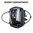 thumbnail image 3 of Mochila para portátil KROSER 17 repelente al agua con puerto USB - Negra, 3 of 6