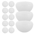 thumbnail image 4 of 20pcs Led Bulb Cover Hemisphere Lamp Shade For Makeup Mirror Small Light Fixture Replacement Part Diy Lighting Accessory, 4 of 4
