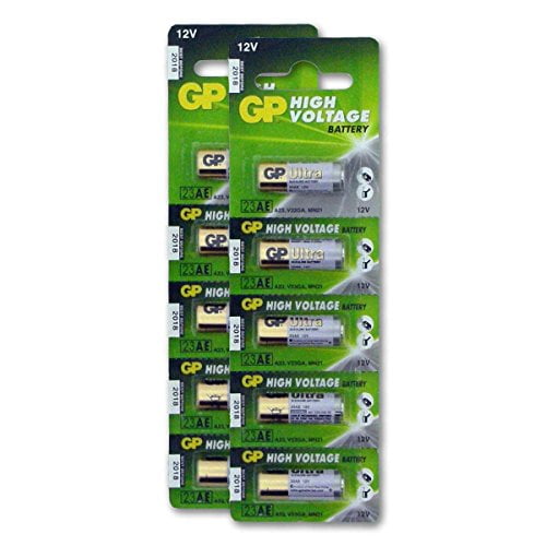 10x GP 23AE 12V Battery Security Alarm Sensor Door GE 
