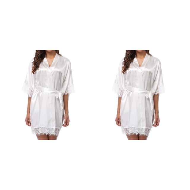 Qarigey Lencería Sexy de manga corta de encaje para mujer, camisón transpirable de verano, camisón de diseño Simple, ropa de dormir, METRO 2piezas