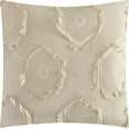 thumbnail image 6 of Lanco Honeycomb Shabby Chic 7 Piece Comforter Set, Taupe, Bed Size California King, Luxury, 6 of 7
