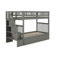 thumbnail image 5 of AFI Woodland Staircase Bunk Bed Twin over Twin with 2 Bed Drawers, Grey, 5 of 5