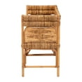 thumbnail image 5 of bali & pari Adisa Boho Dining Bench, Light Honey, 5 of 10
