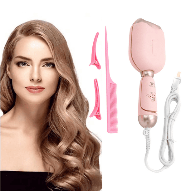 Rizos Ondas Zig Zag Con Plancha Cabello Rizadora Plancha Waflera