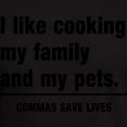 thumbnail image 3 of CafePress - Commas Save Lives Men's Classic T Shirt - Men's Fitted T-Shirt, 3 of 4