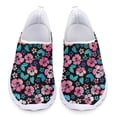 thumbnail image 5 of Hawaiian Hibiscus Loafers Tropical Plant Floral Print Comfortable Mesh Shoes Women's Casual Slip On Shoes Chaussure, 5 of 9