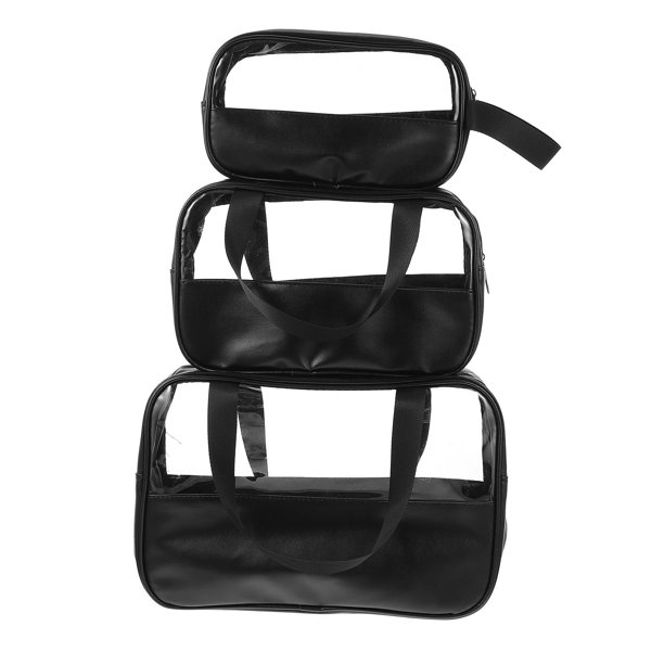 YSNOOWE 3Ud Bolsa De Transparente Para Viaje Con Asa Bolsa Impermeable De Cosméticos Y Organizadora