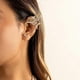 thumbnail image 2 of Pendientes de clip de oreja de elfo sin perforaciones para mujeres, estilo gótico, punk, joyería de hip hop para niñas, A03, 2 of 5