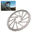 thumbnail image 1 of 2 Pcs Bike Disc Brake Rotor, Lightweight Road Bike Brake Rotor, Hollow Design Bicycle Rotor with 12 Bolts for Road Bike, 1 of 7