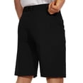 thumbnail image 4 of FRSASU Shorts Cargo Polyvalents d'Été pour Hommes, Shorts Athlétiques de Randonnée Décontractés Unis de Base avec Poches Noir, 4 of 8