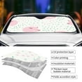 thumbnail image 4 of Kdxio Cute Pigs Print Front Windshield Sun Shade,Folding Auto Sunshade for Car Truck SUV-Medium, 4 of 7