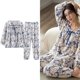 thumbnail image 2 of Pijamas de franela con dibujos animados para Mujer, ropa de dormir elegante, conjuntos de pijama de lana Coral, ropa de casa a la moda para invierno, 2 of 5