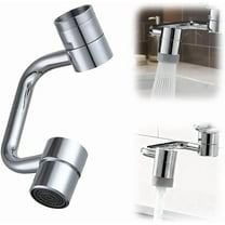 1440° Rotatable Faucet Aerator Extension, 2026 New U Shaped Robotic Arm Universal Faucet, 1080° Rotating Multifunctional Faucet Extender for Bathroom Sink Kitchen