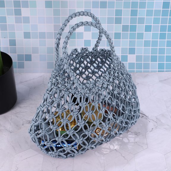 BESTYASH Woven Handbag with Wide Comfortable Shoulder Straps, and Spacious for Daily Use and Easy Storage