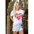 thumbnail image 3 of Jesus Christ Love Christian God Cross Women's Graphic T Shirt Tees Brisco Brands S, 3 of 6