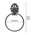 thumbnail image 2 of Bathroom Hook Steel Hange Hardware Pendant Towel Ring Home Collection  Garden Hanging Vintage Design Storage Rack, 2 of 11