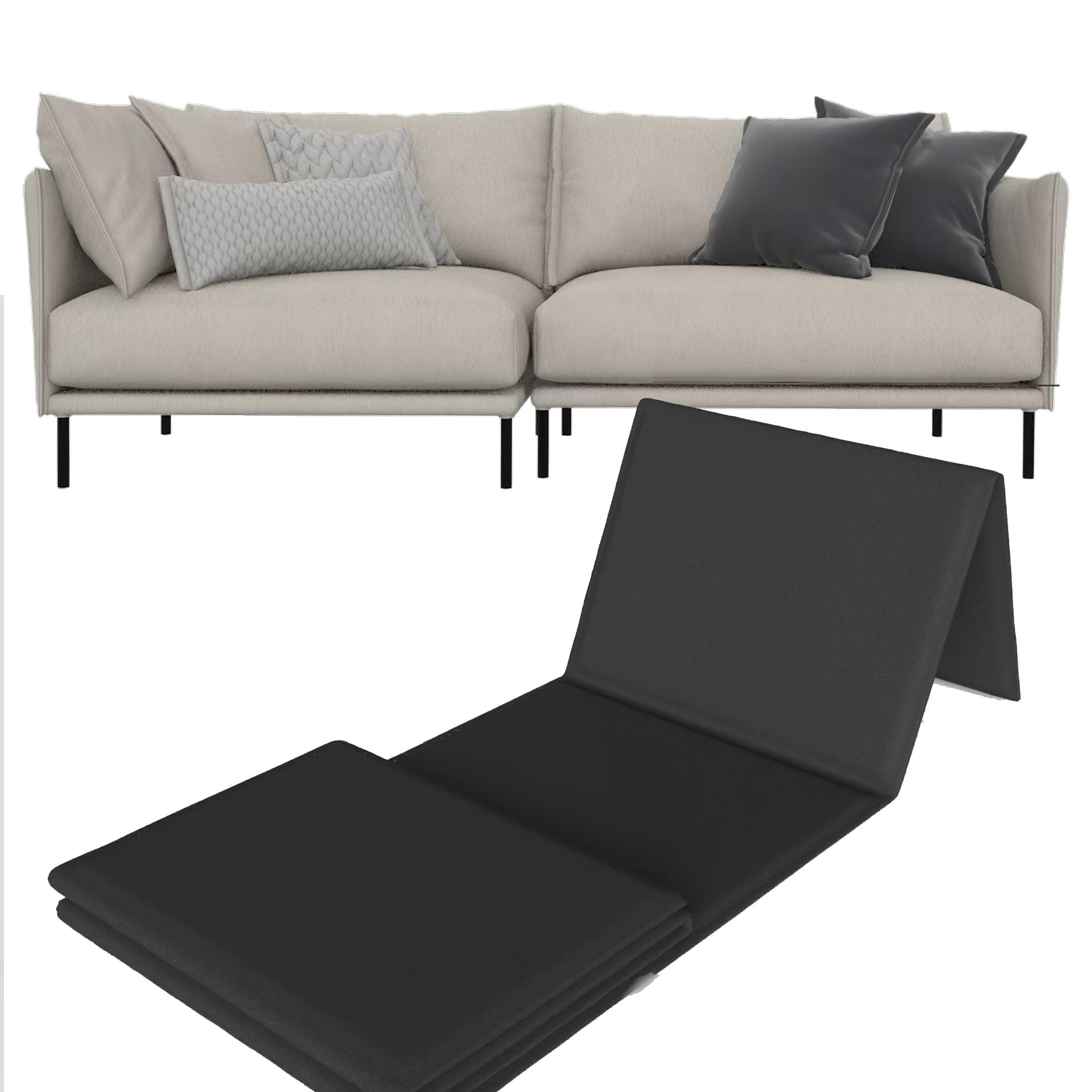 Noble Realm Sagging Sofa Cushion Support Board [45" for Love Seat